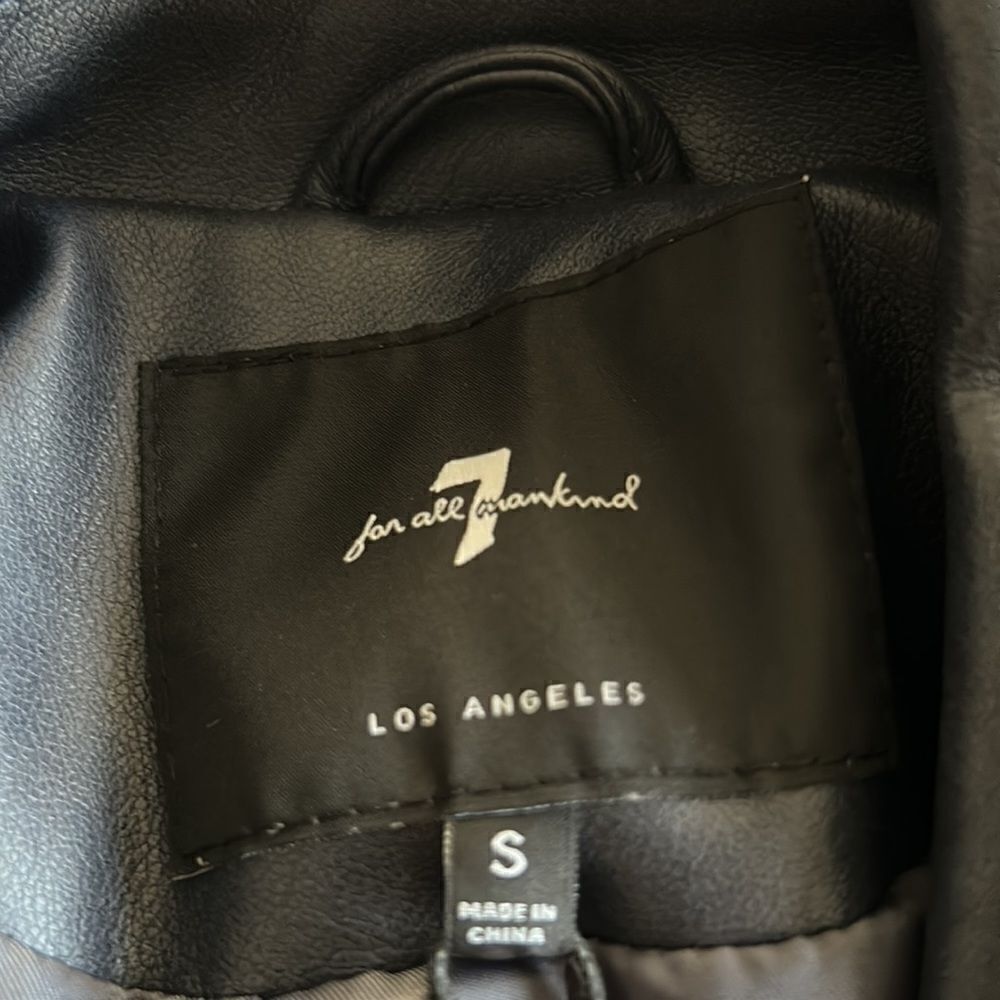 7 for all Mankind Cropped Jacket - Picture 8 of 10
